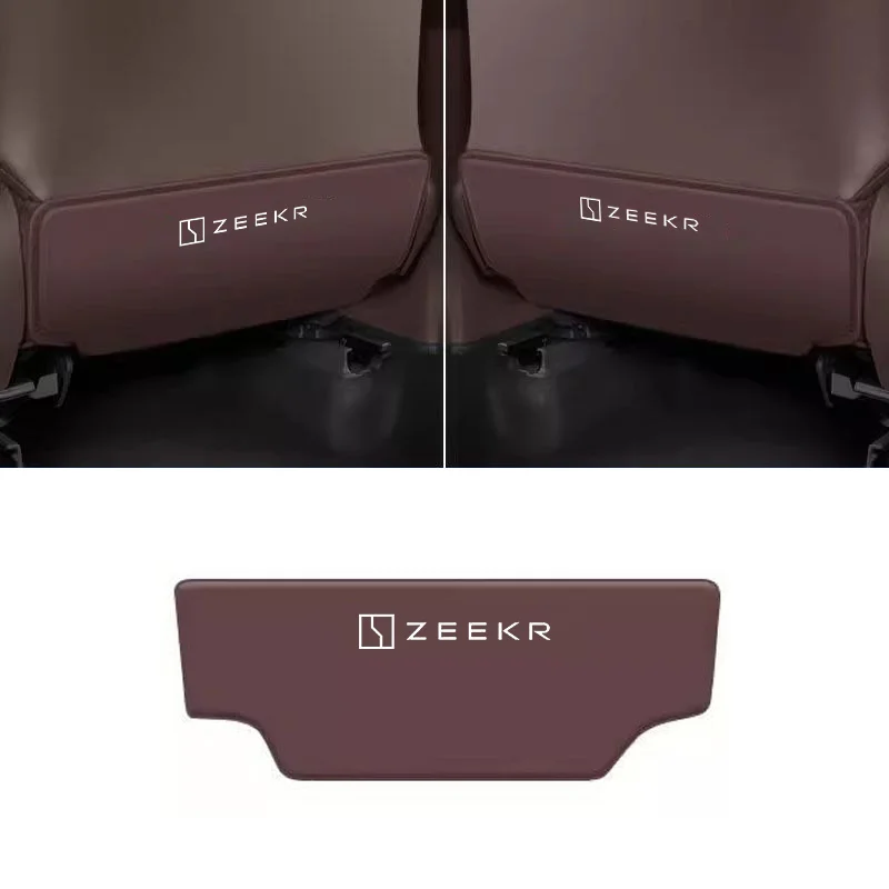 Waterproof Wear‑Resistant Car Seat Back Protective Mat Anti‑Dirty Anti‑Kick Backrest Guard Pad Easy To Clean Auto Interior Decor