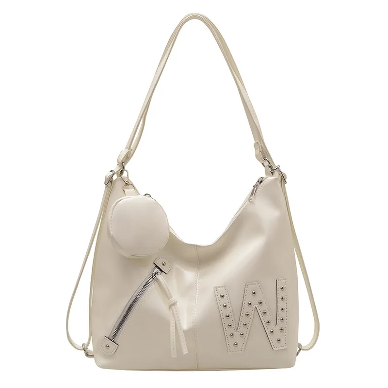 

2025 Women's Niche Large Capacity Tote Bag, Genuine Leather Multi-way Shoulder Crossbody Purse, Lightweight Work Bag