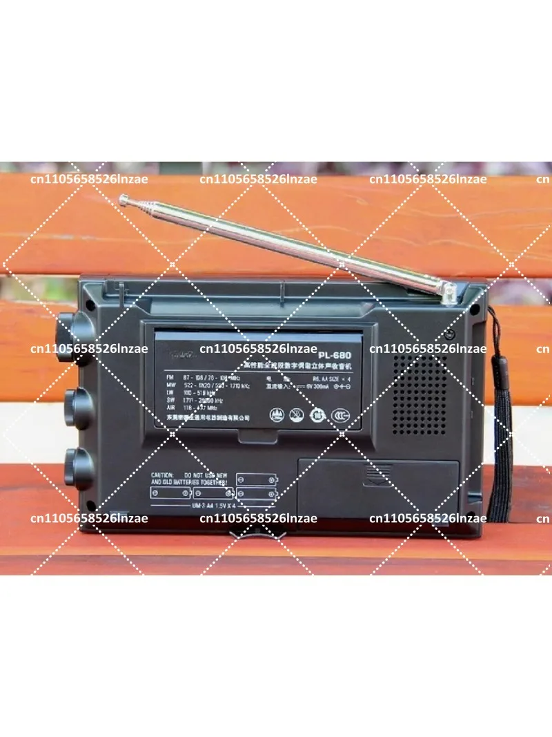 Full Band Digital Secondary Frequency Conversion Aviation Shortwave Radio with Charging Function