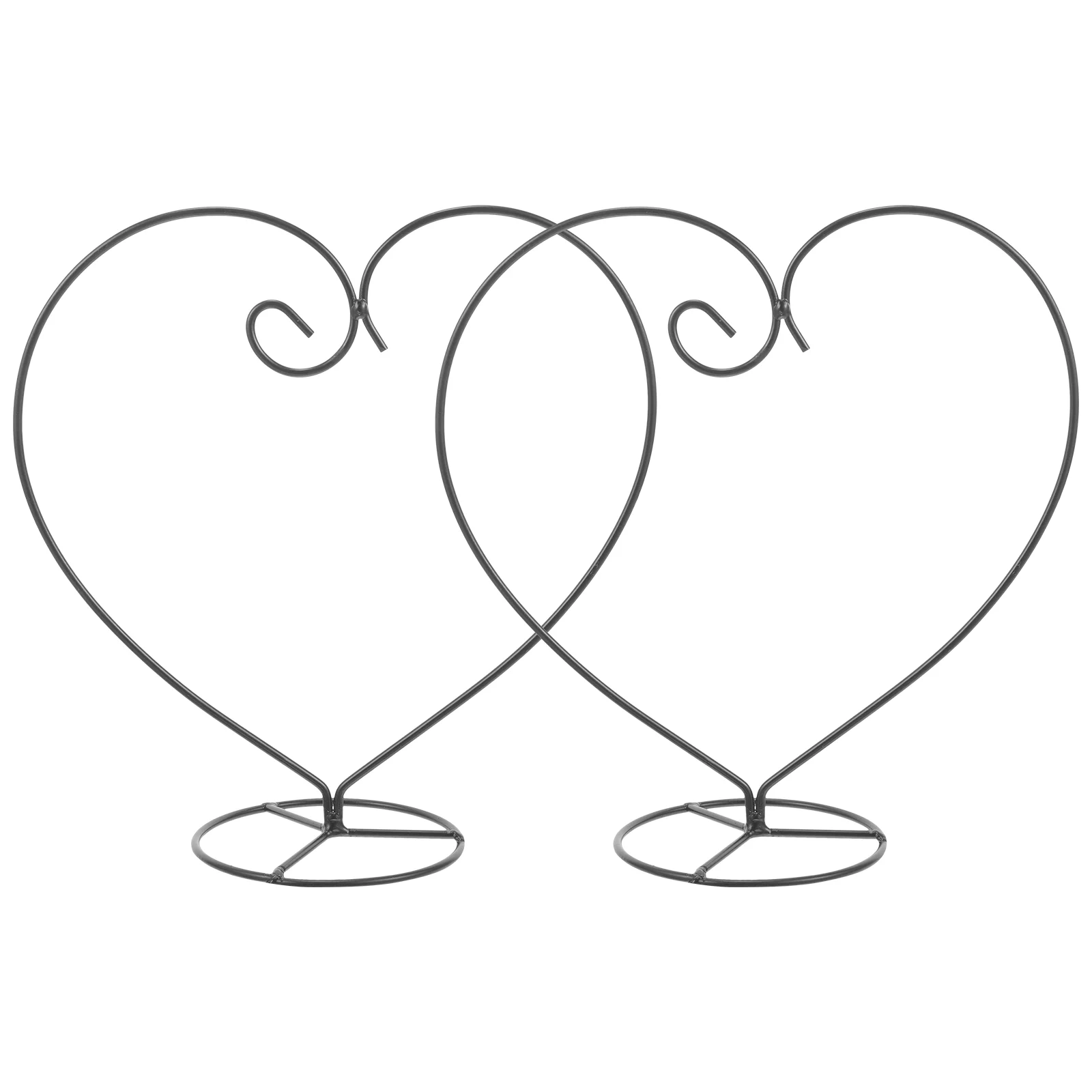 

2 PCS Glass Indoor Plant Stand Wedding Decorations Card Display for Hanging Air