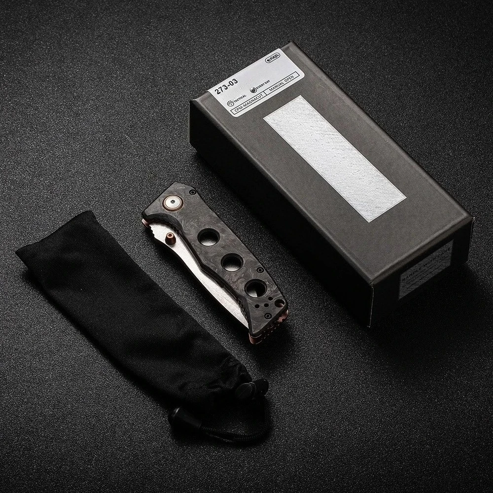 

Складной нож BM273-03 с рукоятью из углеродного волокна, высокая твердость, для кемпинга