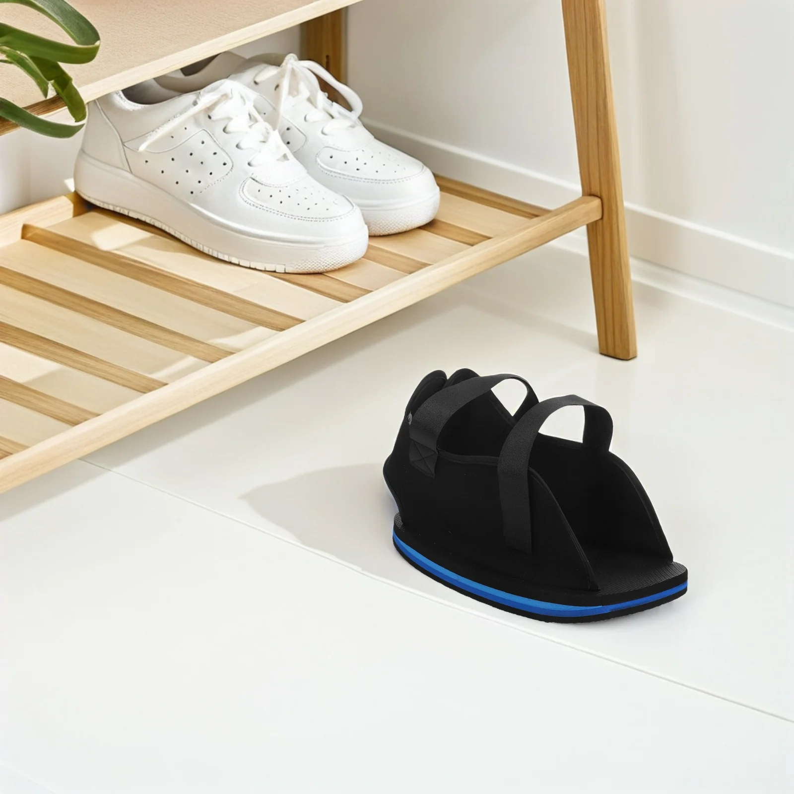 Fußfrakturschuh, postoperativer Schutz, Knöchelgröße M, schweres Canvas-Obermaterial, gebrochenes Bein, Rehabilitationsschuh, rutschfest, leicht zu reinigen