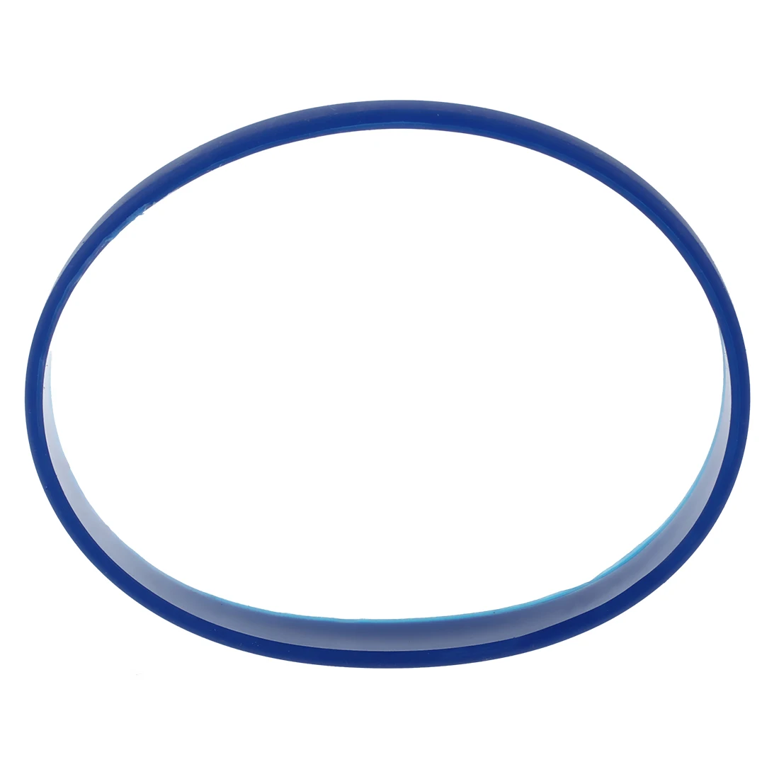 Bracelet élastique en caoutchouc de silicone, bracelet de poignet, bracelet de manchette, bleu foncé, mode