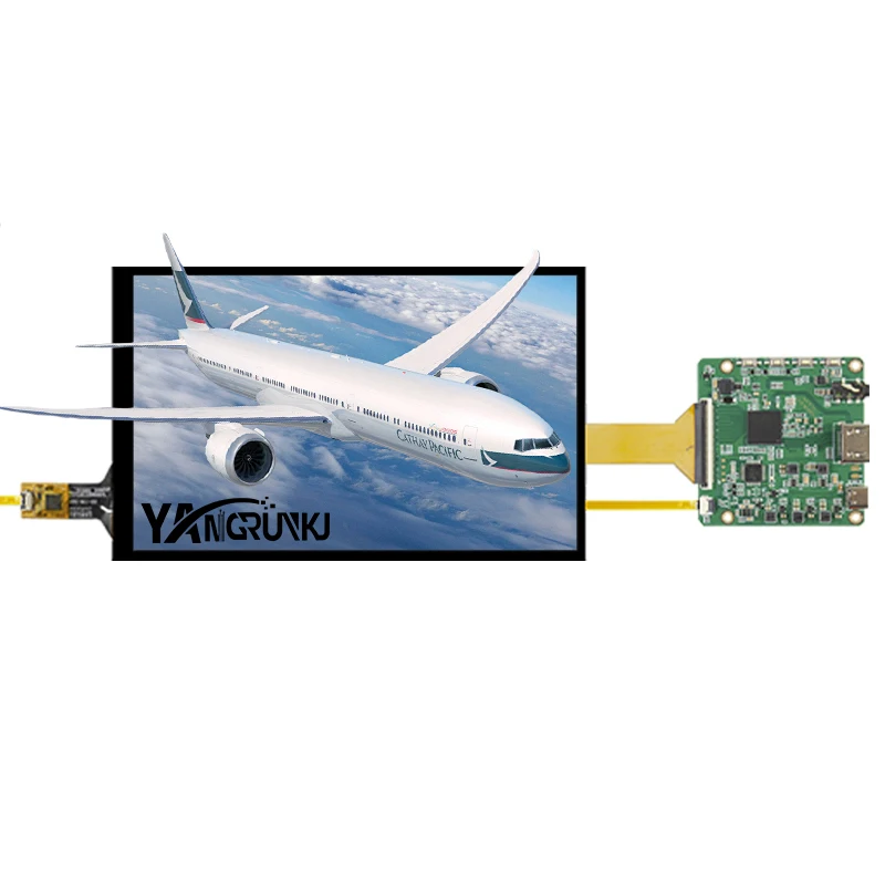 

8 Inch NV080WUM-N61 LCD Screen 45pins with Type C HDMI Driver Board Touch Screen for Raspberry Pi and Industrial Control