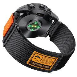 QuickFit 26mm Nylon Strap For Garmin Fenix 7X Pro 6X Pro/Epix Pro Gen 2/Fenix 5XPlus Tactix Braided Watchband