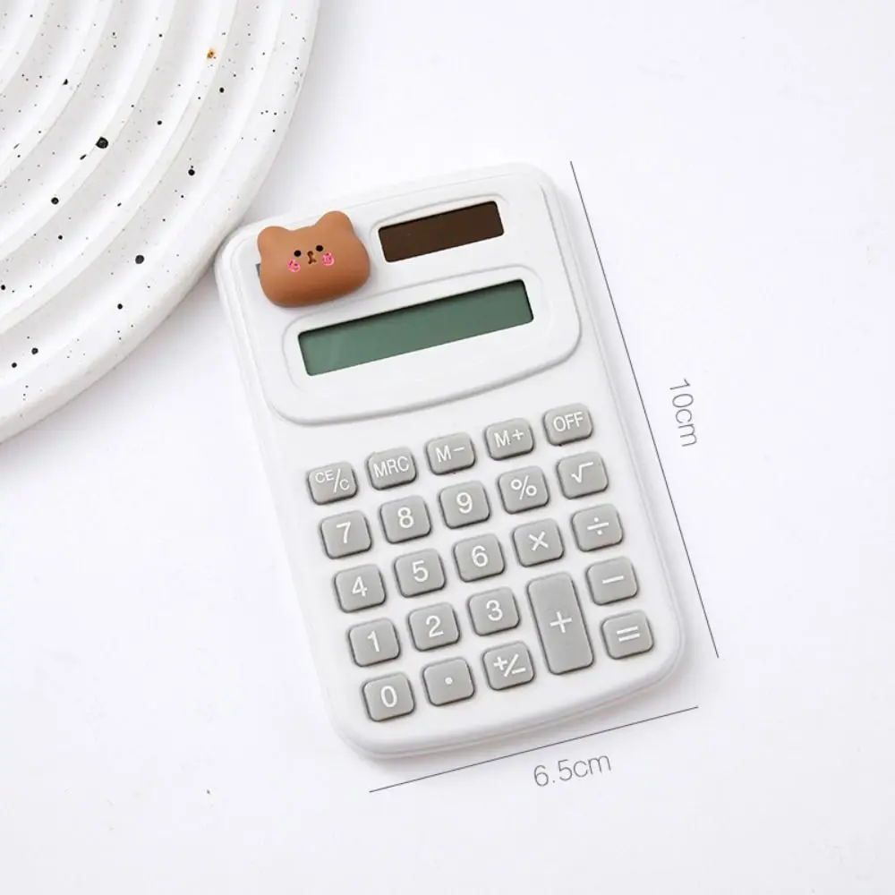 Cartoon Cute Calculator Fashion Mini Portable Small Calculator Portable Office Computer for Primary School Students