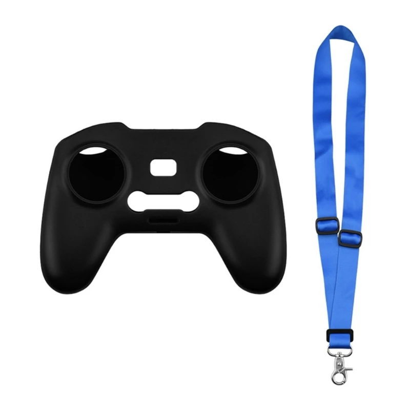 Adjustable Neck Belt Remote Controller Lanyard Strap/Silicone Case for Avata 2 0XLA