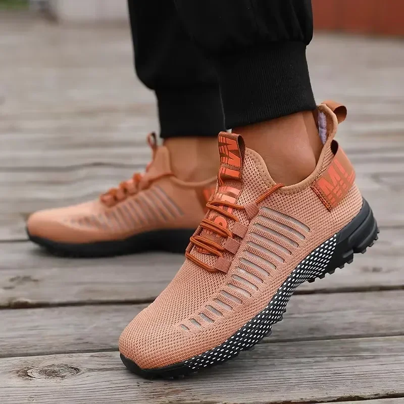 Neue Männer Casual Sport Schuhe Atmungsaktive Leichte Turnschuhe Anti-slip Wohnungen Laufen Outdoor Gehen Tenis Athletisch Jogging Schuhe