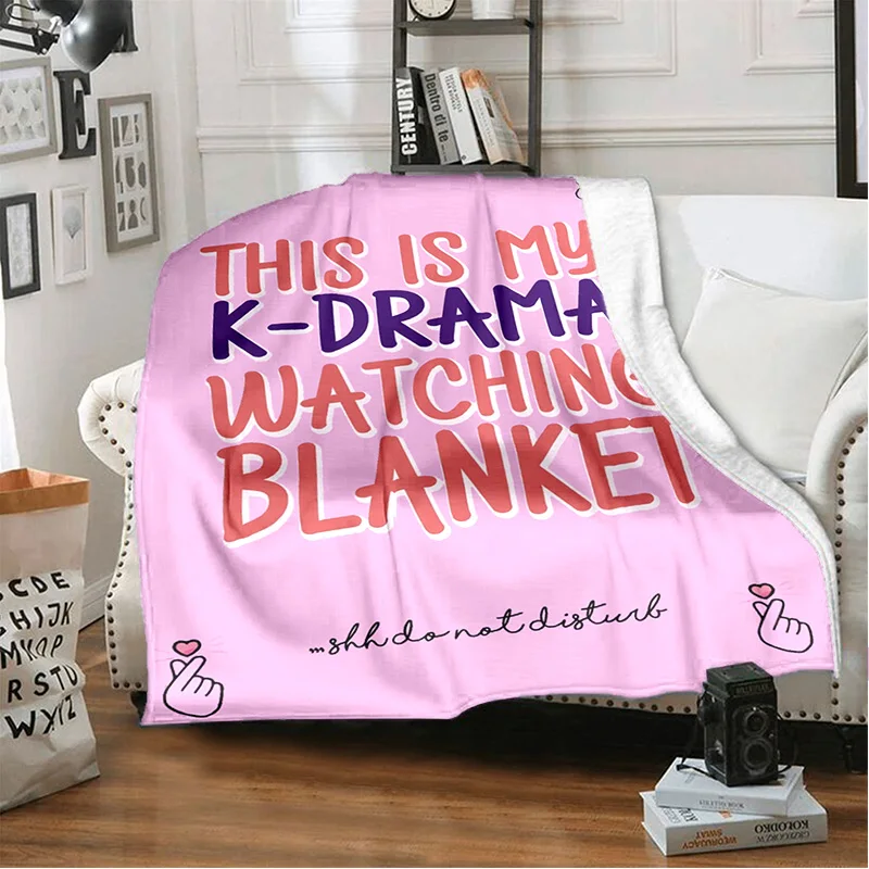 This Is My Kdrama Blanket Fleece Blanket Kdrama Blanket Gift for Fans Lovers of Cloy Itaewon Korean Drama Flannel Blanket