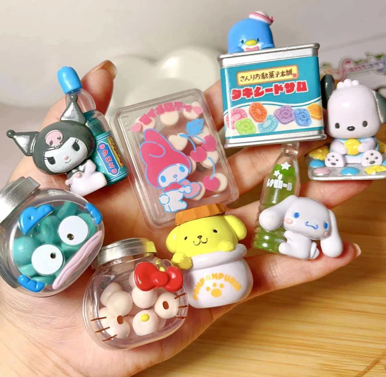 

New Products In Stock 8 Candy Shops Meiletipa Cha Dog Figurines Blind Boxes Scene Decorations Ornaments Surprise Gifts For Girl