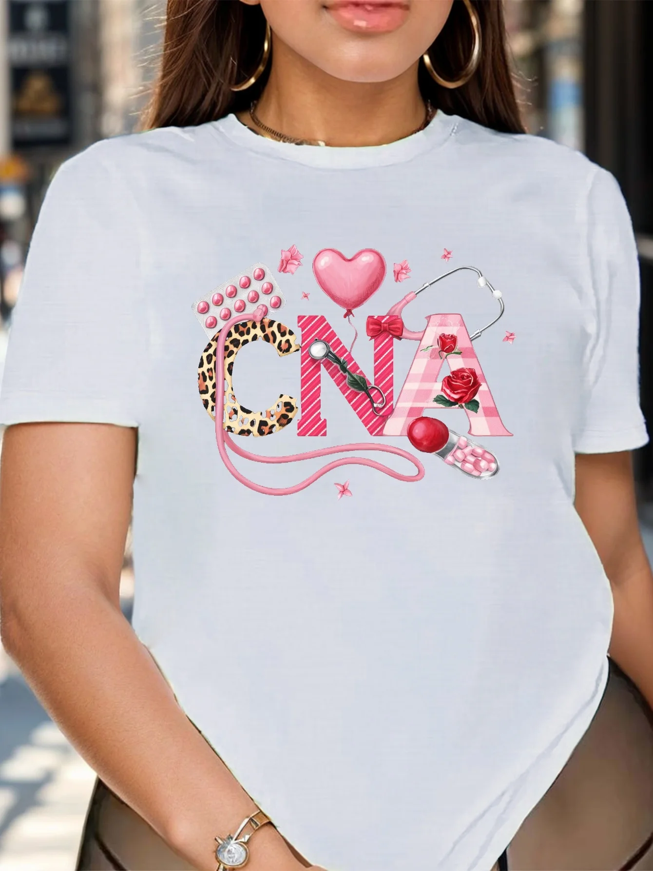 

Женская футболка Comfit с леопардовым принтом CNA, исключительно эстетичная одежда