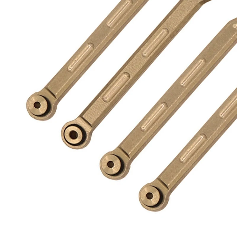 8Pcs Brass High Clearance Chassis Link Set Link Rod Linkage For Axial AX24 1/24 RC Crawler Car Upgrade Parts