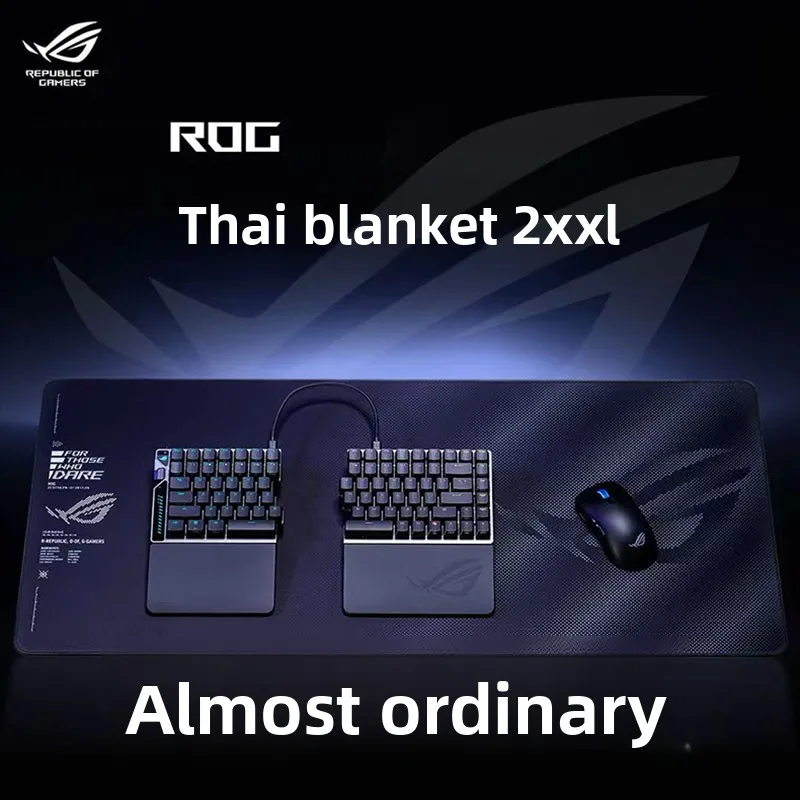 Custom Republic Gamer Look XXL Desk Mat Large Long Mouse Pad for Delta Force CS2 Valorant Third Party Inspired Not ROG