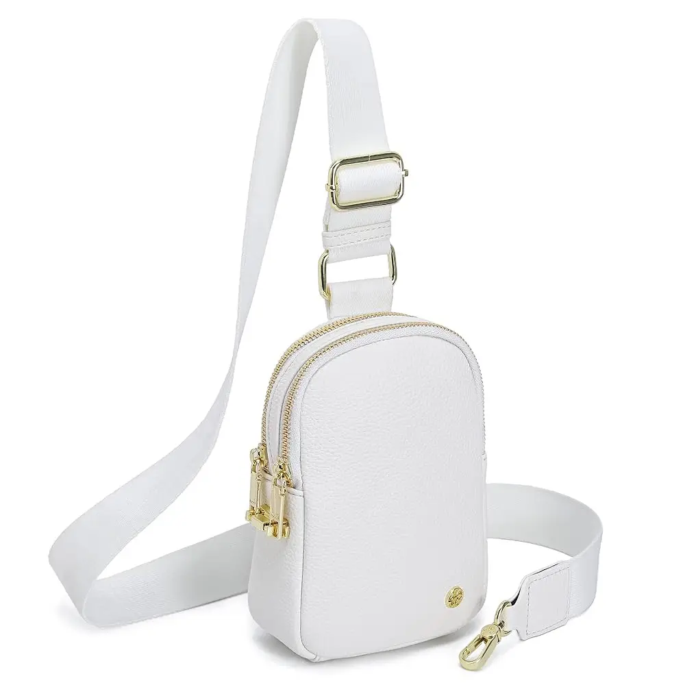 

Travel Small Crossbody Sling Bags Women Cross Body Purses Passport Holder Vegan Leather Fanny Packs Birthday Gifts