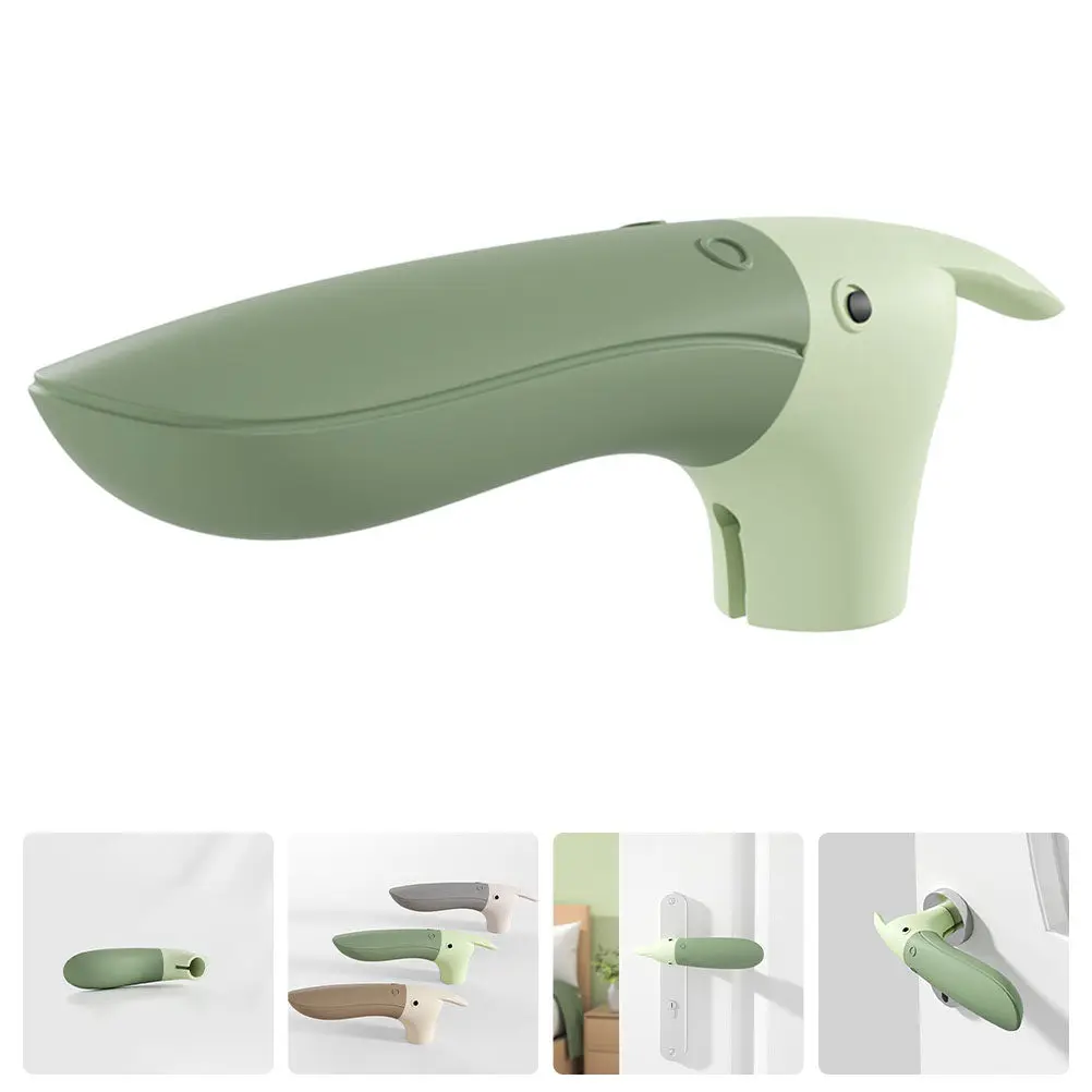 

Silicone Door Handle Cover Cartoon Protective Sleeve Kids Room Handle Safety Cover Baby Room Door Pull Protector