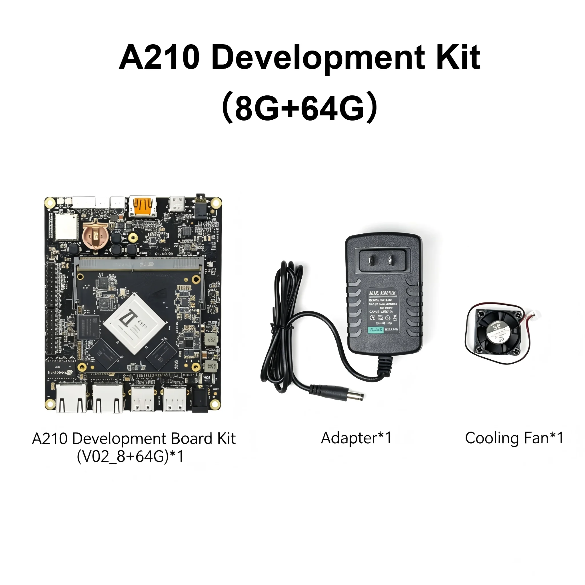 Original ZHIHE A210 RISC-V Development Kit 12TOPS AI Computing Power 8-Core High Performance 4K Encoder Decoder Board Module