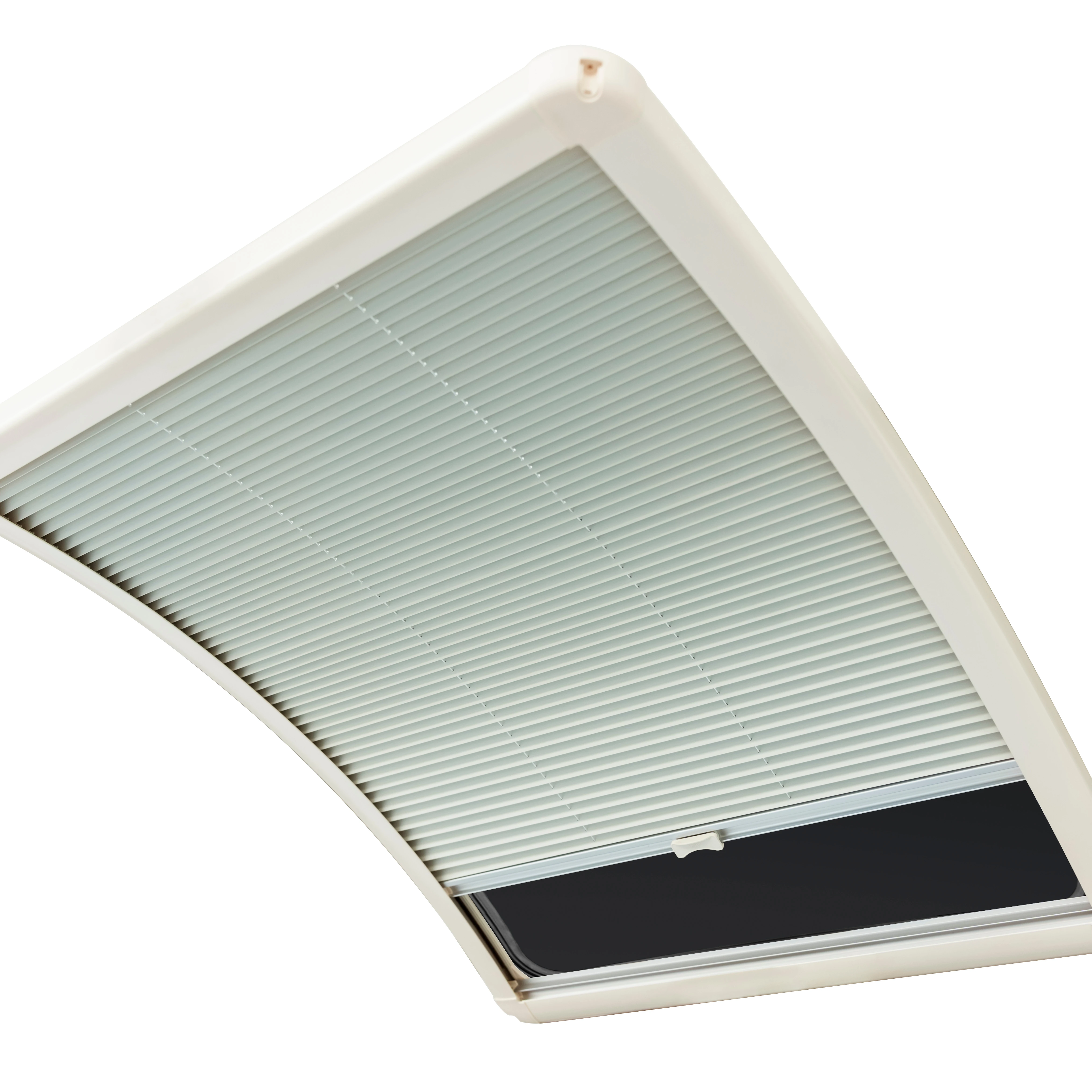 

Factory Direct Supply RV Auto Parts 1010*765mm RV Curved Fixed Roof Window