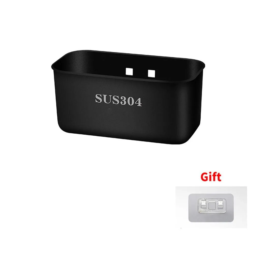 

304 Stainless Steel Sink Hanging Strainer Basket Compact Square Kitchen Garbage Filter Easy To Clean Quickly Drain