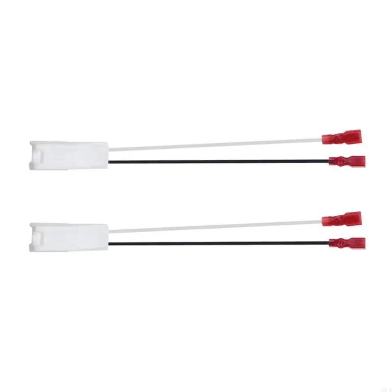

R6FA 2pcs/4pcs Speaker Wiring Car Tweeter Front Speaker Wire Adapter Replacement Front Tweeter Plug Wire