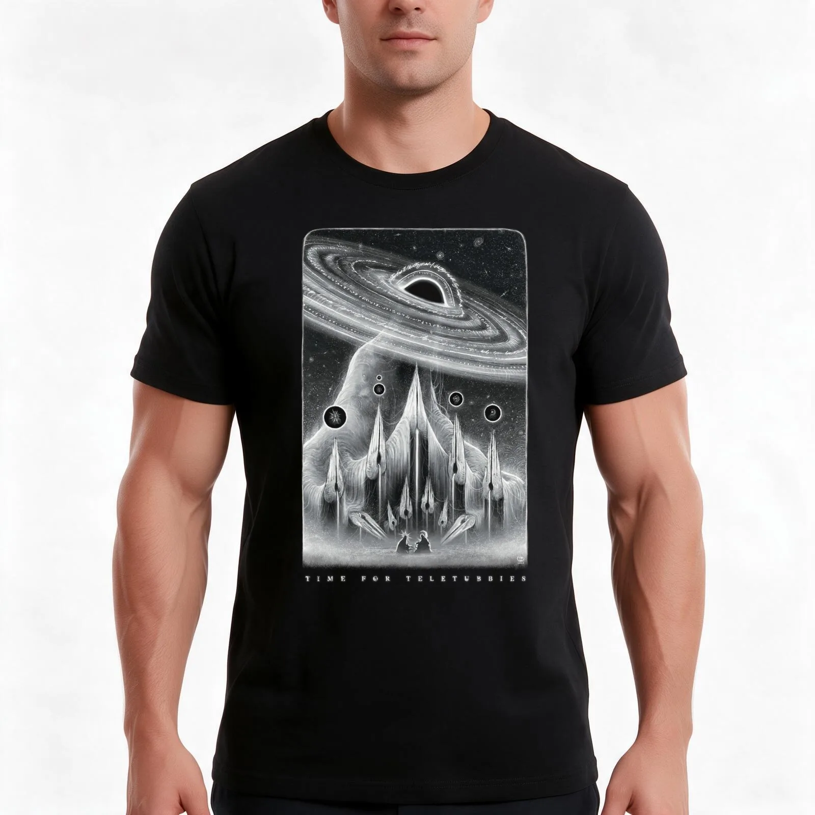 Mother Void, The Maker T-Shirt, Summer Casual Cotton Tee, Oversized Streetwear Tops, Vintage Graphic Print, Unisex Men Women