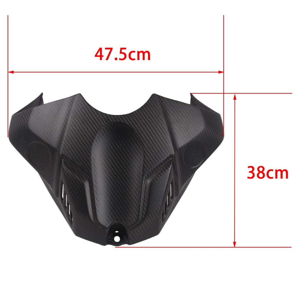 For YAMAHA YZF R1 / R1M 2020 2021 2022 Real Matt Carbon Fiber Gas Tank Front Air Box Cover Fairing Cowl Motorcycle Modification