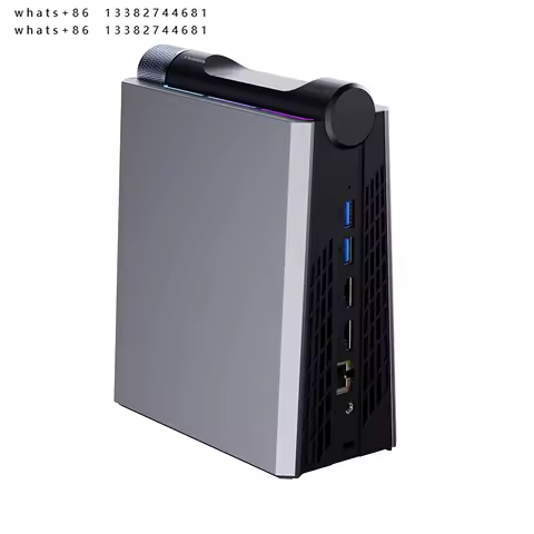 AM08pro AMD R9 6900HX Gaming Mini PC Win11 Pro OS DDR5 32GB M.2 SSD 500GB 4K Wifi6 HD-MI DP Gaming Computer Mini PC
