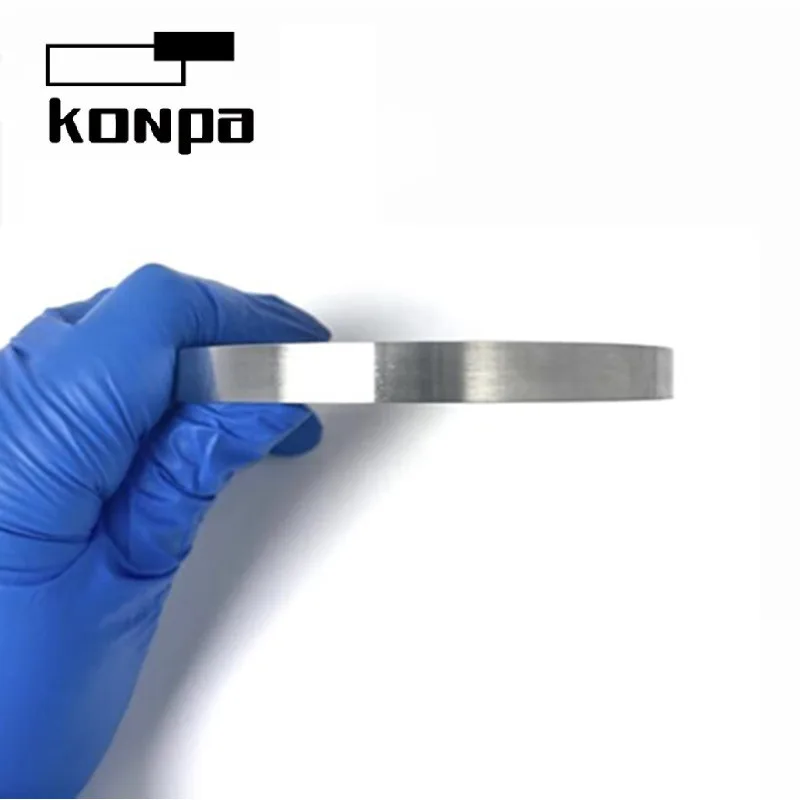 3N5 D50.8x6.35mm D101.6x6.35mm NiCu Nickel Copper Alloy Target Material 99.95% Special For Scientific Research Experiments