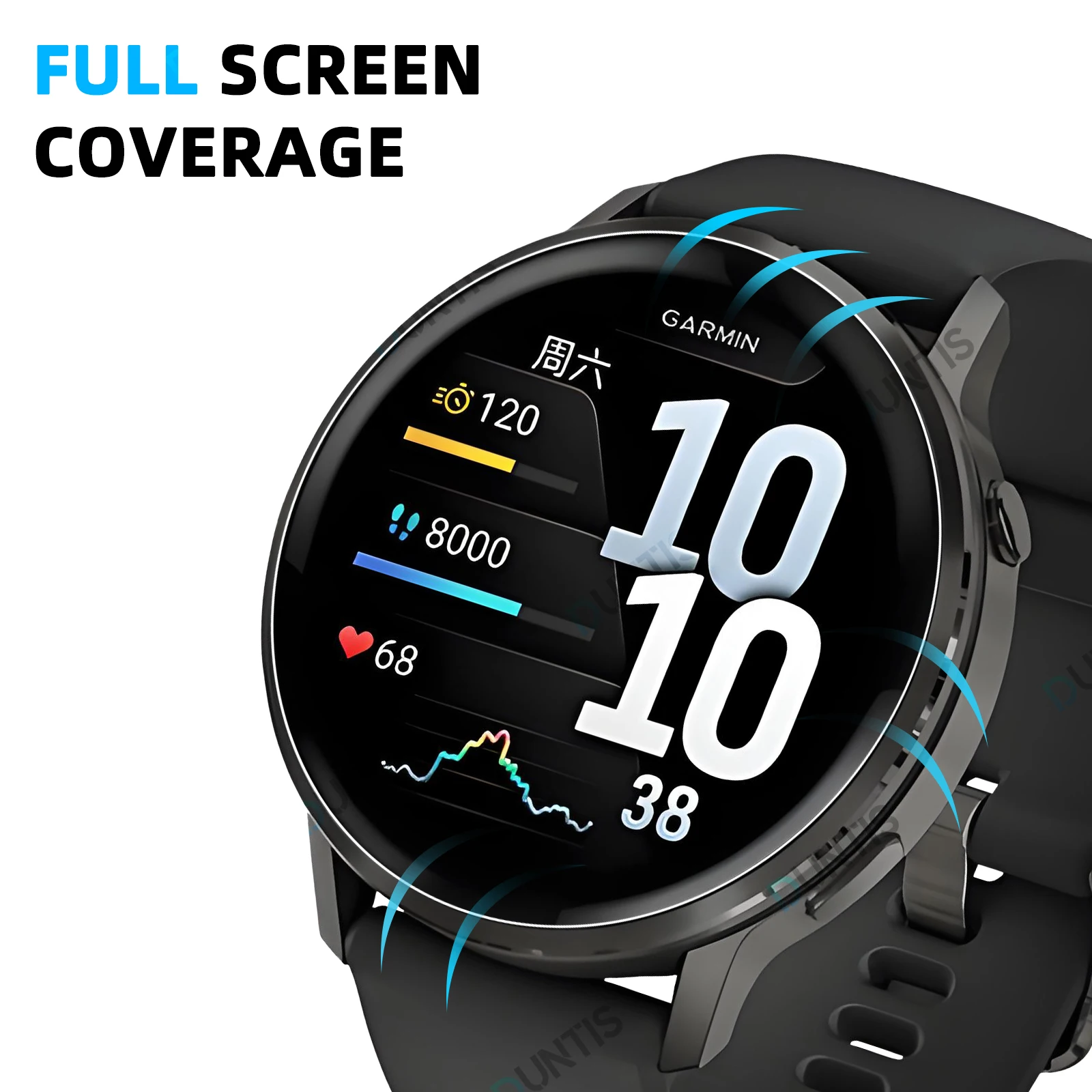 Garmin Venu 4 45mm 41mm용 화면 보호기 긁힘 방지 하이드로겔 필름, HD... - 1