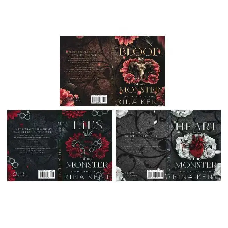 

Monster Trilogy English Romance novel Paperback English book