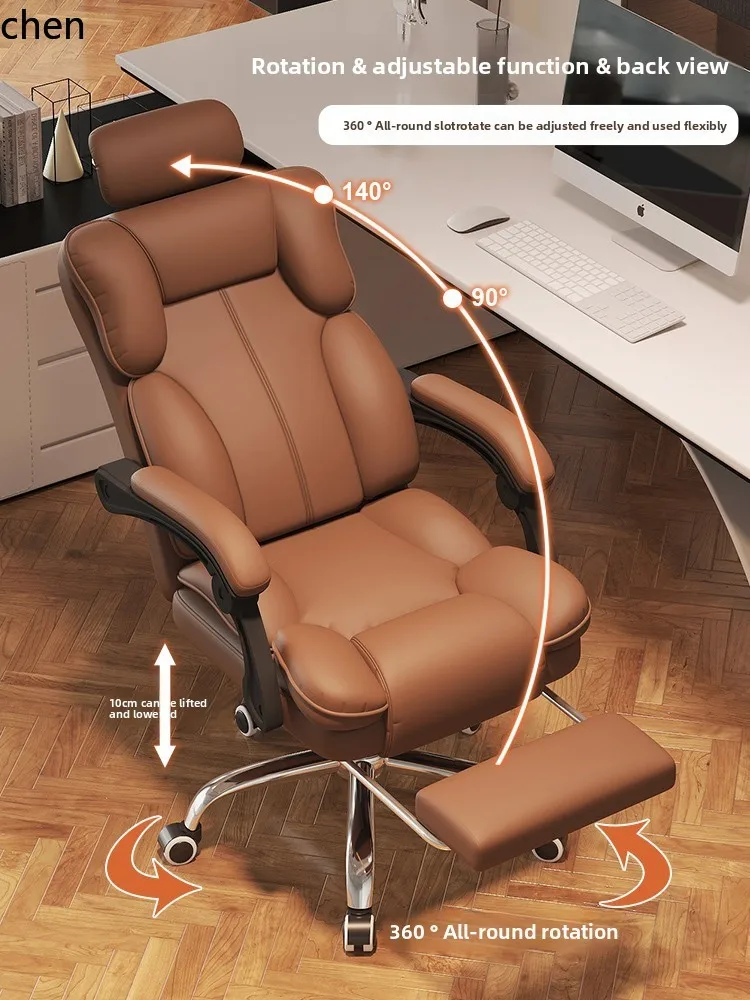 ZML e-sports chair office swivel chair sedentary not tired dormitory backrest book desk chair