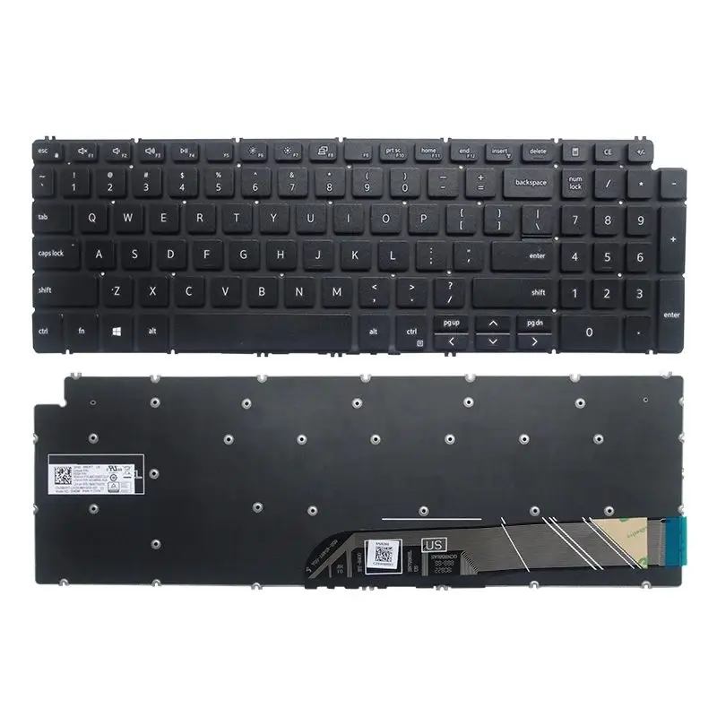 NEW US Backlit keyboard for Dell 5508 3500 5580 Latitude 3510 P102F English laptop