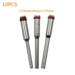 10Pcs Dremel Accessories 2.35/3mm Miniature Clamping Connecting Lever Polishing Wheel Mandrel Cutting Wheel Holder Shank