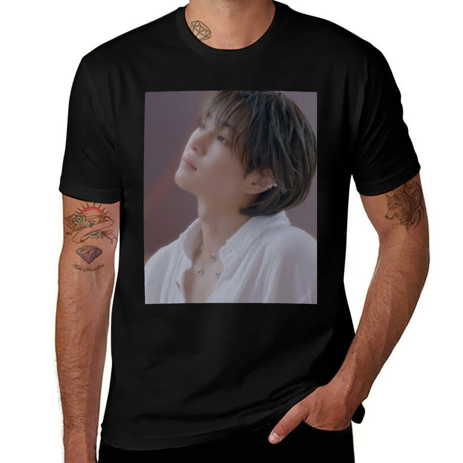 Onew Circle MV Tunnel Set T-Shirt Urban Style Print T-Shirt