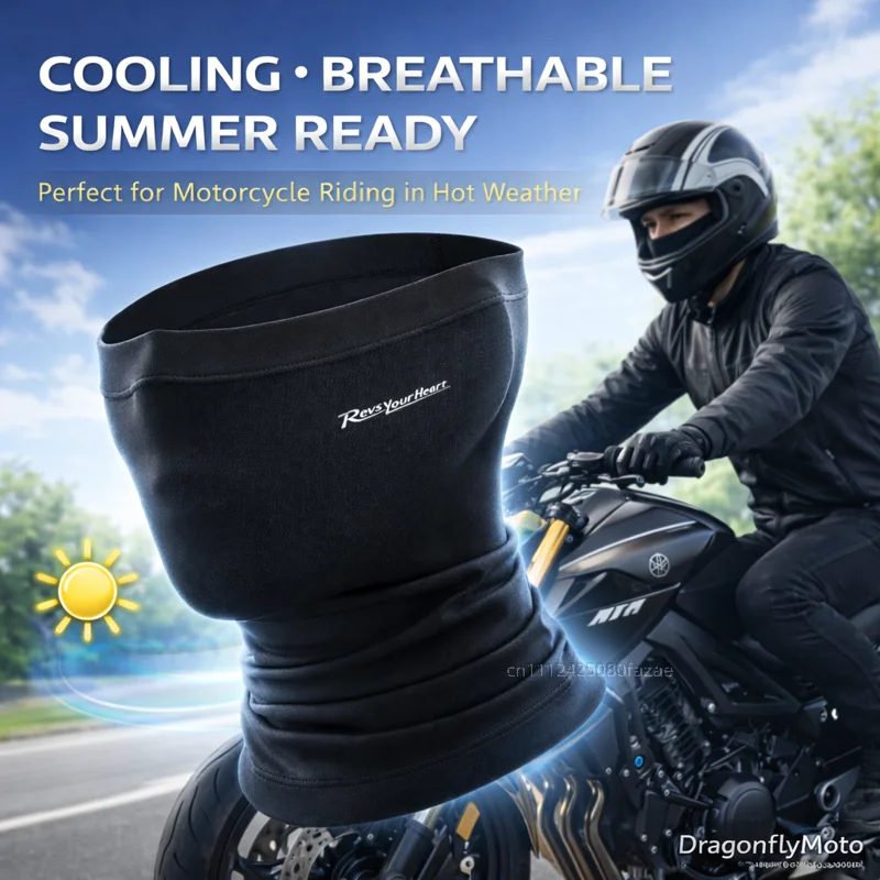 

For Yamaha R1 R3 R25 Mt-09 Mt07 Fazer Fz6 Xj6 R15 Rxv YBR125 Motorcycle Summer Cooling Breathable Face Mask Neck Gaiter Custom