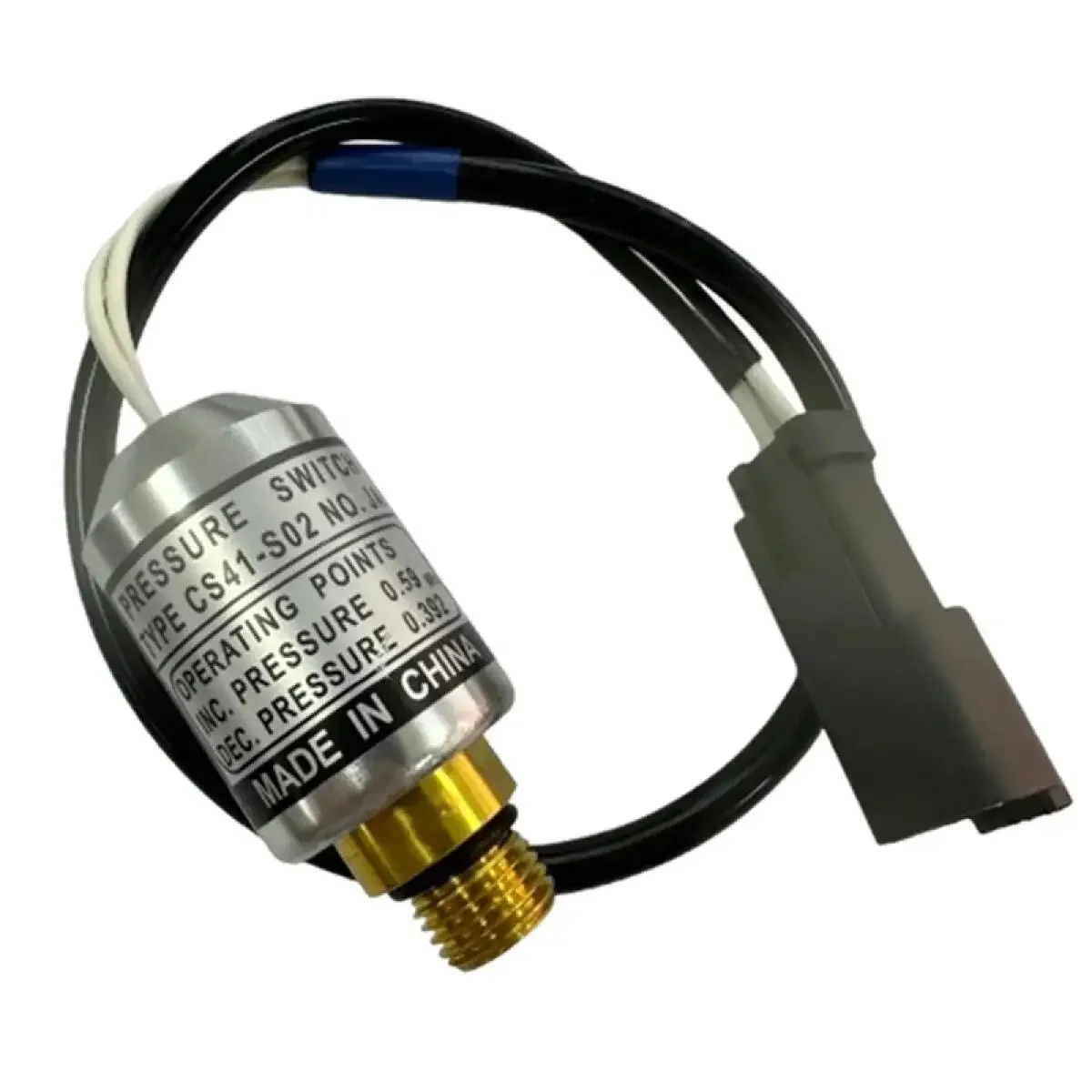 MSparts Pressure Switch 4184337681  Compatible with Komatsu WA380 - 6 WA430 - 6 WA600 - 6 Wheel Loaders