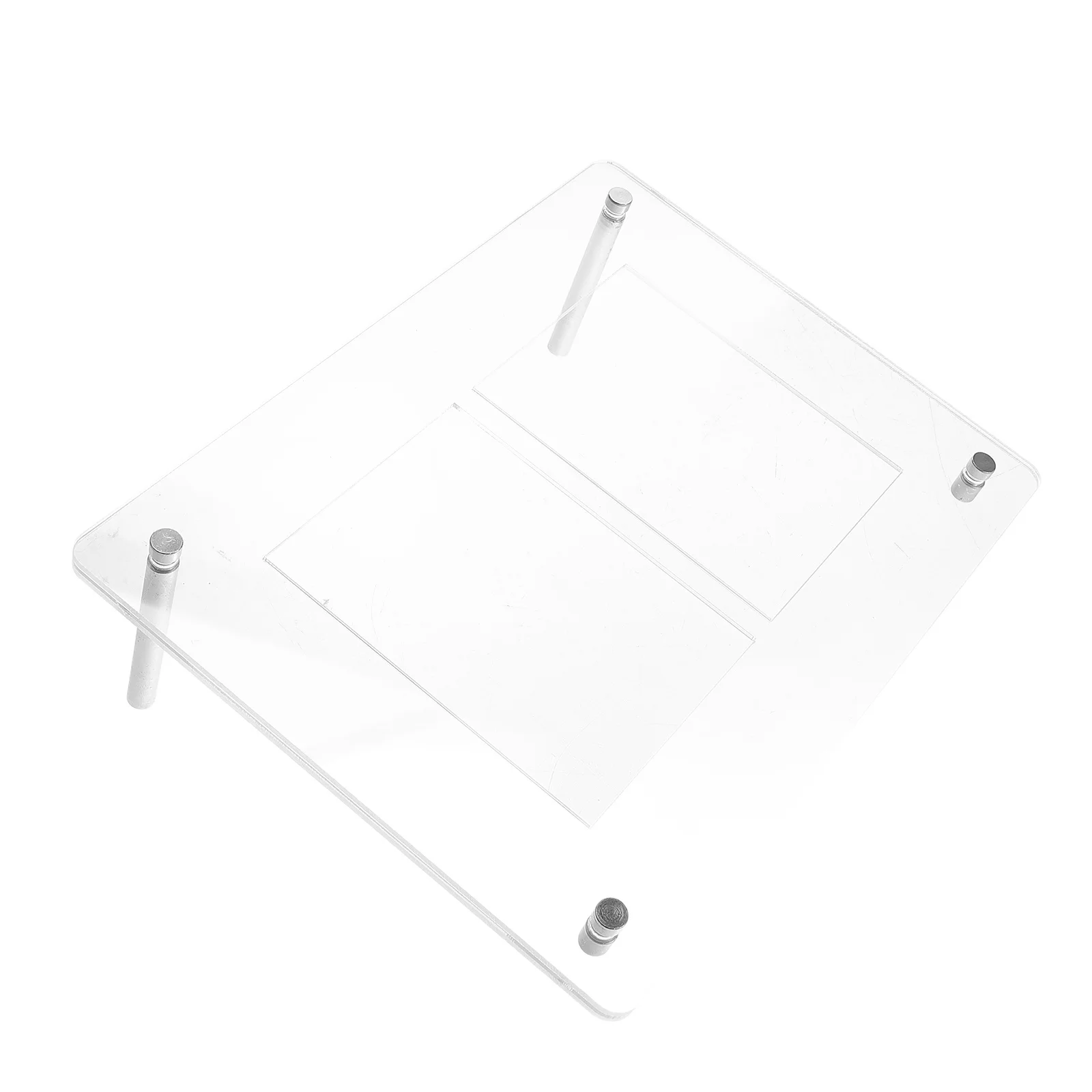 رف عرض لبطاقات التداول حامل أكريليك شفاف حامل عرض منظم بطاقة ألعاب البيسبول الرياضية #4