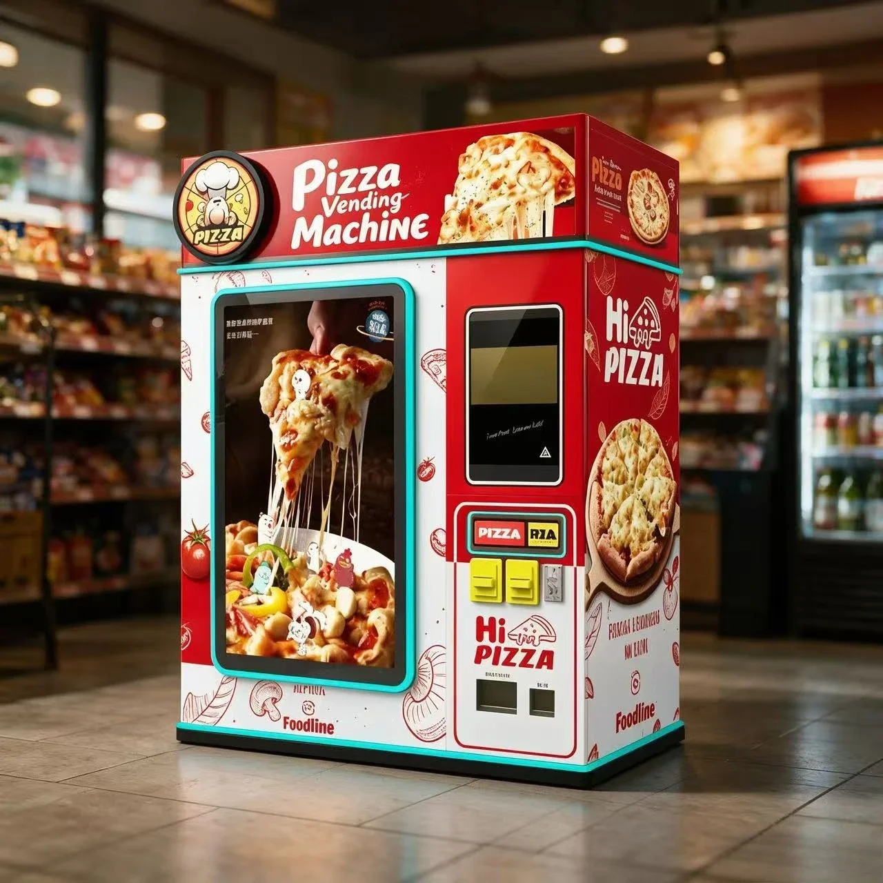 FL Pizza Vending Machines China Pizza Vending Making Machine Pizza Maker Vending Machine