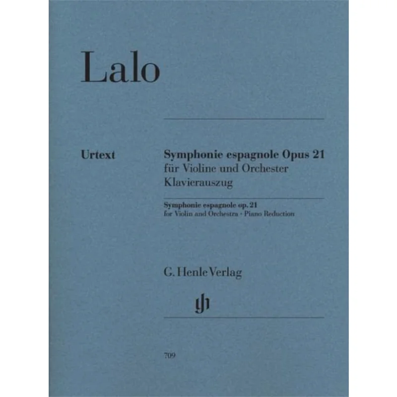 

HN709 Lalo Symphonie Espagnole Op21 PR Jost Peter G Henle Verlag 9790201807096 Book
