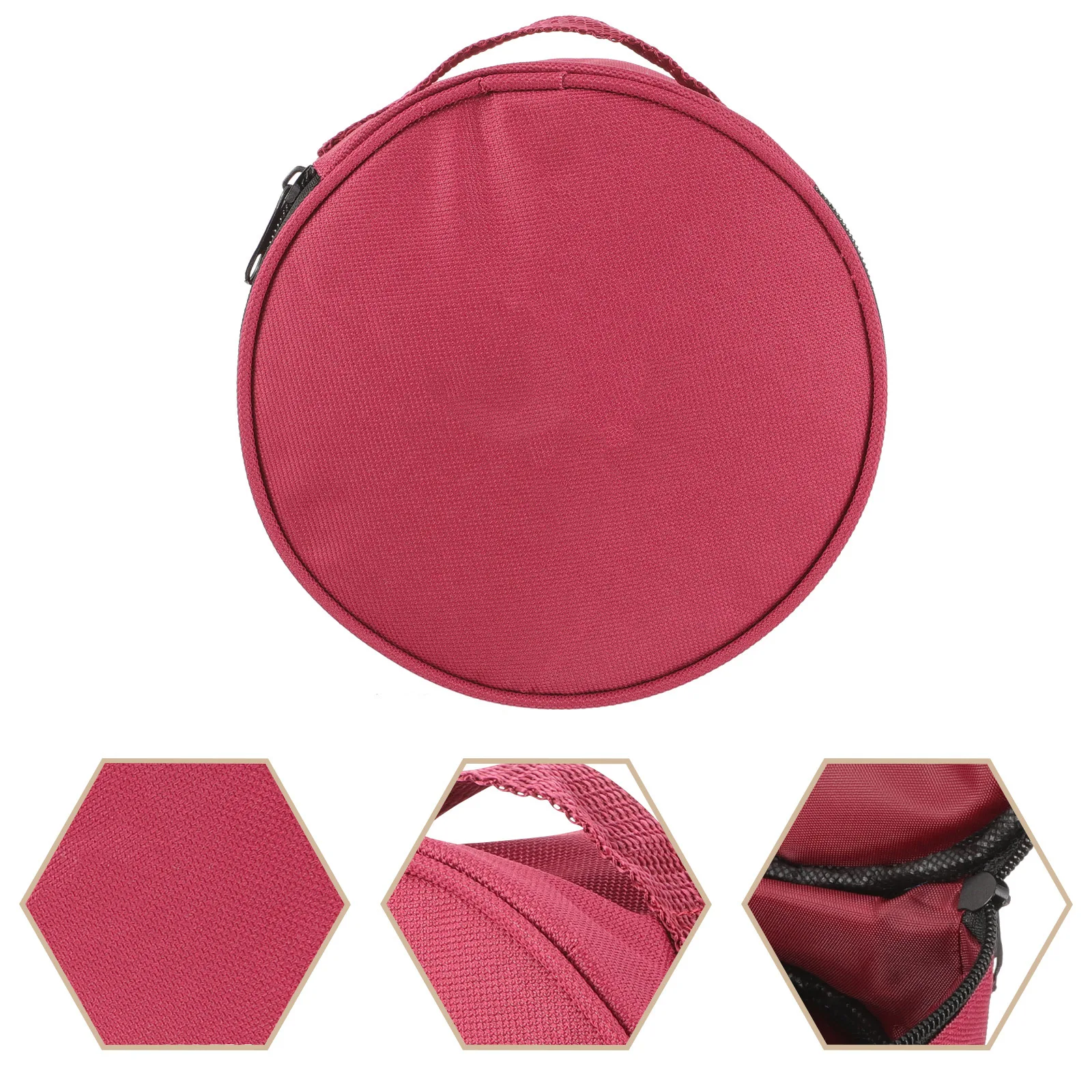

Buddha Sound Bowl Bag Small Storage Case Portable Zipper Closure For Tibetan Singing Bowl Meditation Holder Travel Pouch