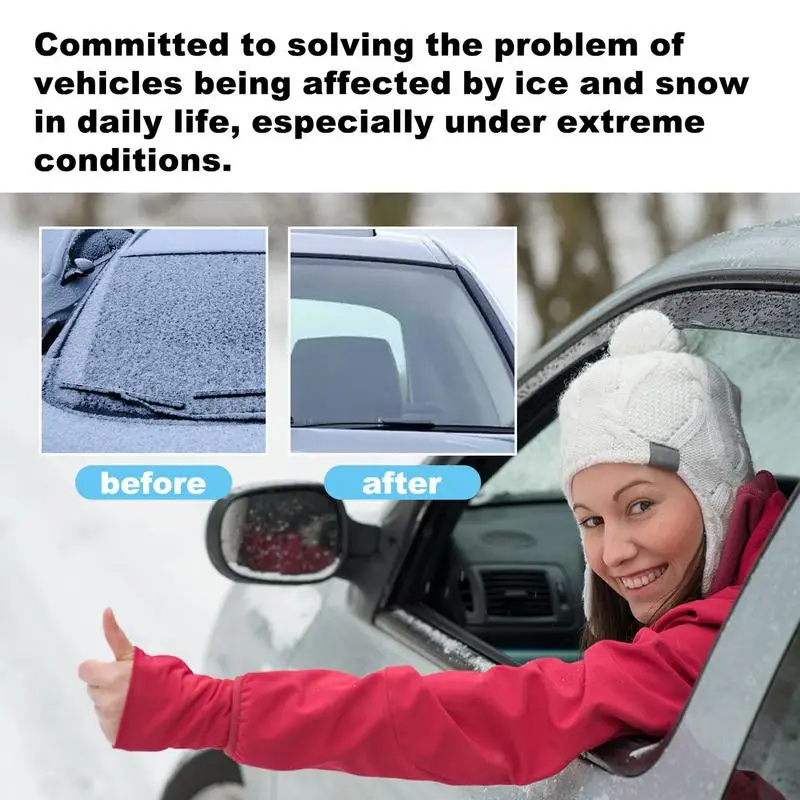 Car Snow Brush Snow-Proof Car Defrost And Hydrophobic Agent Snow Brush For Suv Car Snow Remover Car Detailing Brush For Cars For