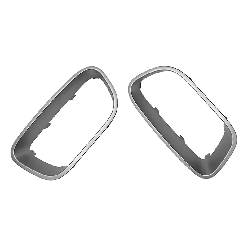 

1 пара переднего бампера автомобиля, декоративная рамка «ангельские глазки», ремонт для Citroen C5 Aircross 9817829477 9817829377, серебристый