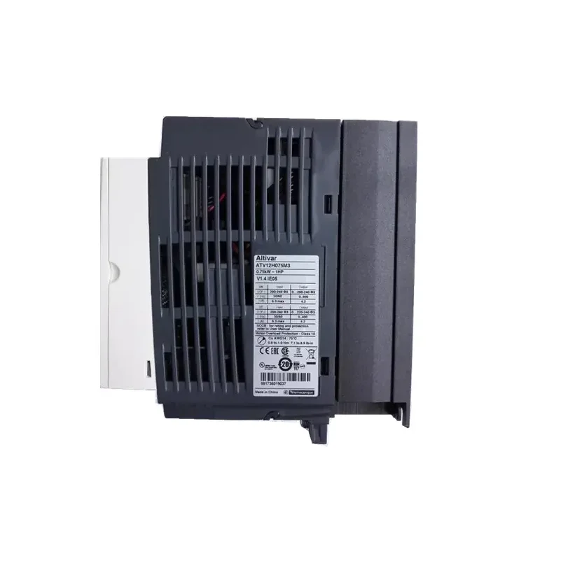 Imagem -04 - Original Schneider Telemecanique Vfd Velocidade Variável Unidade Atv12 Série Inversor Atv12h018 H037 H055 H075m2