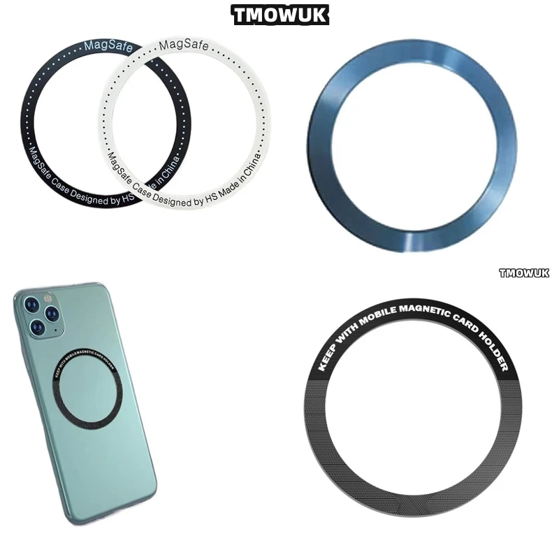 

For OPPO Reno 6 12 10 Pro Find N X3 X8 Ultra For Magsafe Magnetic Metal Ring Sticker Wireless Charging Pad