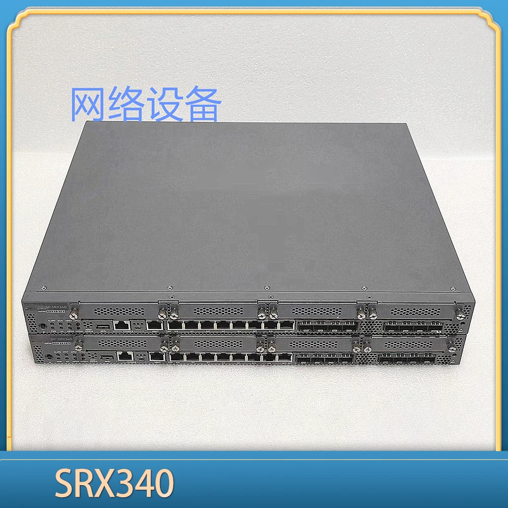 1pcs For Juniper 8-Port Enterprise Hardware VPN Firewall Security Gateway SRX340