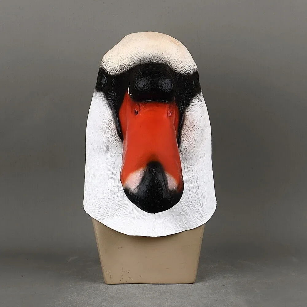 Cosplay Mask Goose Duck Zoo Animal Masks Ducks Halloween Masquerade Mask Props Latex Props Costume