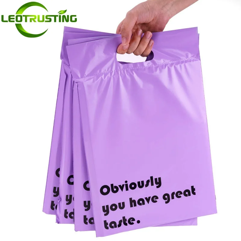 10/50PCS 25x38x6cm Plastic Poly Mailer Adhesive Envelope Packaging Bag Portable DIY T-shirt Dress Garment Box Shipping Pouches