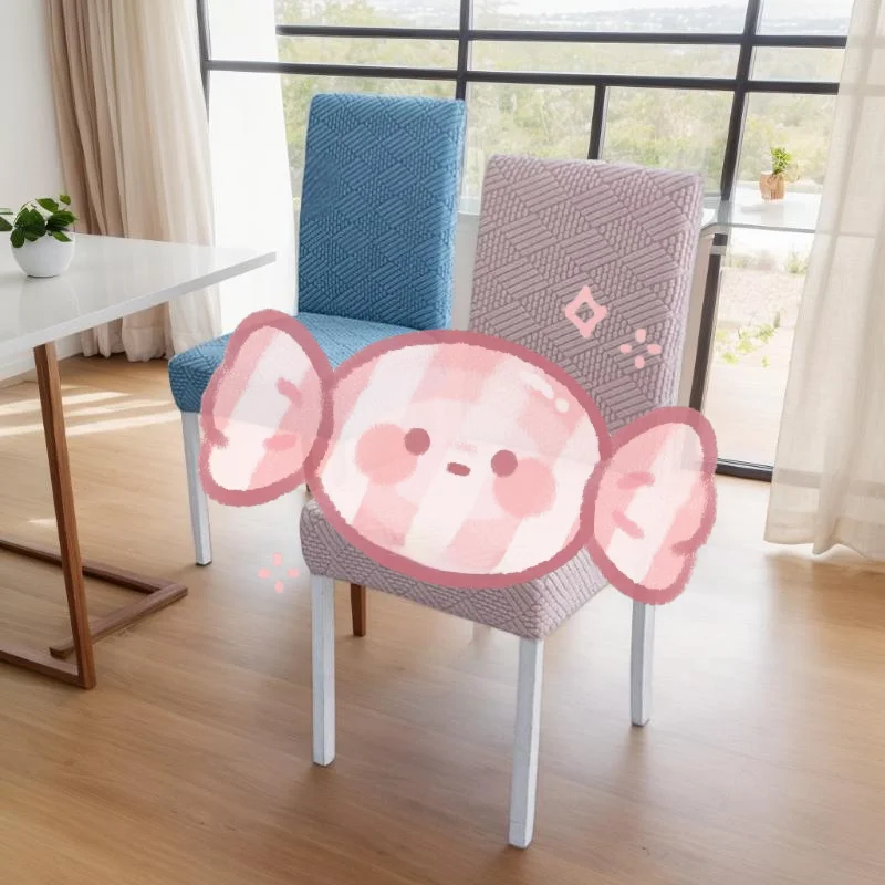 غطاء مرن للكرسي حجم عالمي غطاء كرسي رخيص كبير مرن مقعد المنزل مقعد كراسي غرفة المعيشة يغطي للمنزل الطعام #1