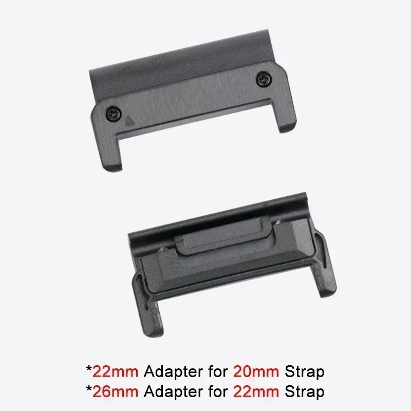 Быстросъемный металлический ремешок для часов Garmin Fenix 5X/5XPlus/6/6X/6XPro/7x 26, 22 мм, титановый цвет, ремешок из нержавеющей стали Forerunner 945