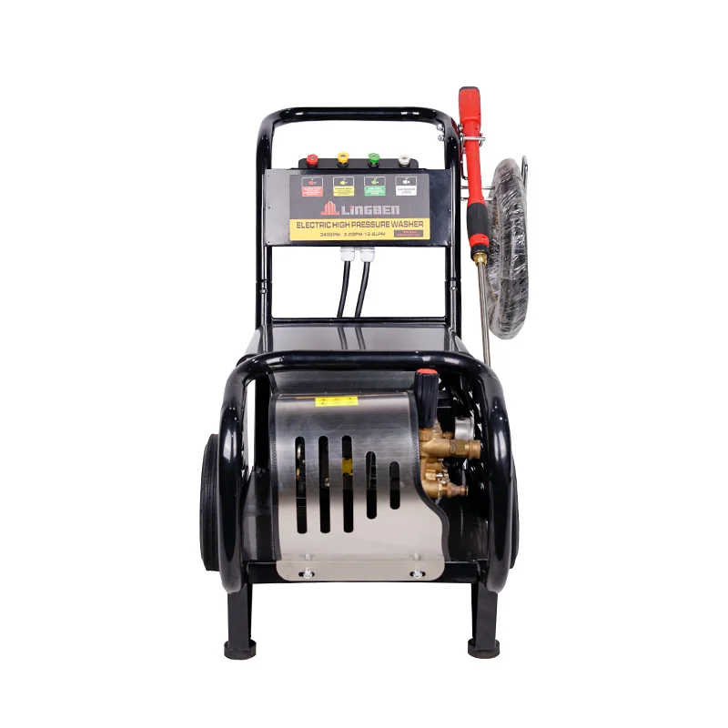 

LINGBEN Portable Electric High Pressure Cleaner 250Bar 3600PSI 7.5KW Cleaning Machine High Pressure Washers