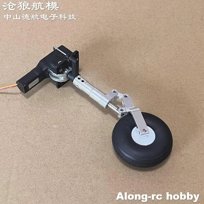 Pièce d'avion RC 135mm - 225mm, nez rétractable, amortissement, train d'atterrissage à genoux, trépied de choc à vis sans fin pour modèles d'avion 3-5kg